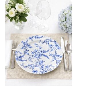 Spode Penny Lane Honeywall White 7 1/2" Salad Plate